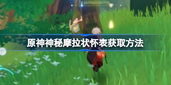 原神神秘摩拉状怀表有什么用-原神神秘摩拉状怀表获取方法介绍