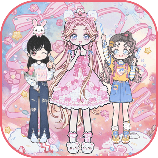 童话公主少女化妆_logo