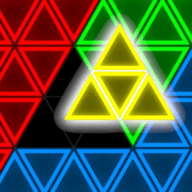 发光方块三角形拼图(Glow Block Puzzle)安卓版下载游戏